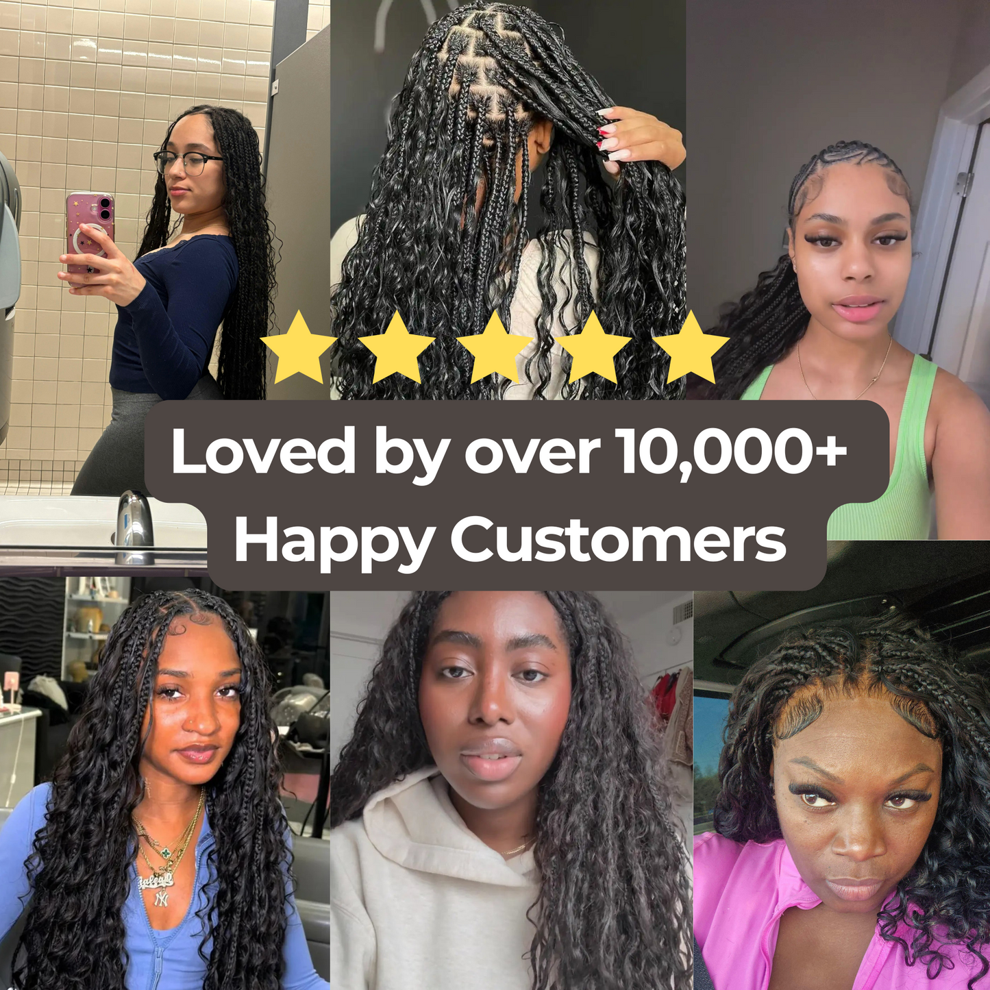 Lunia® Deep Wave Braiding Hair