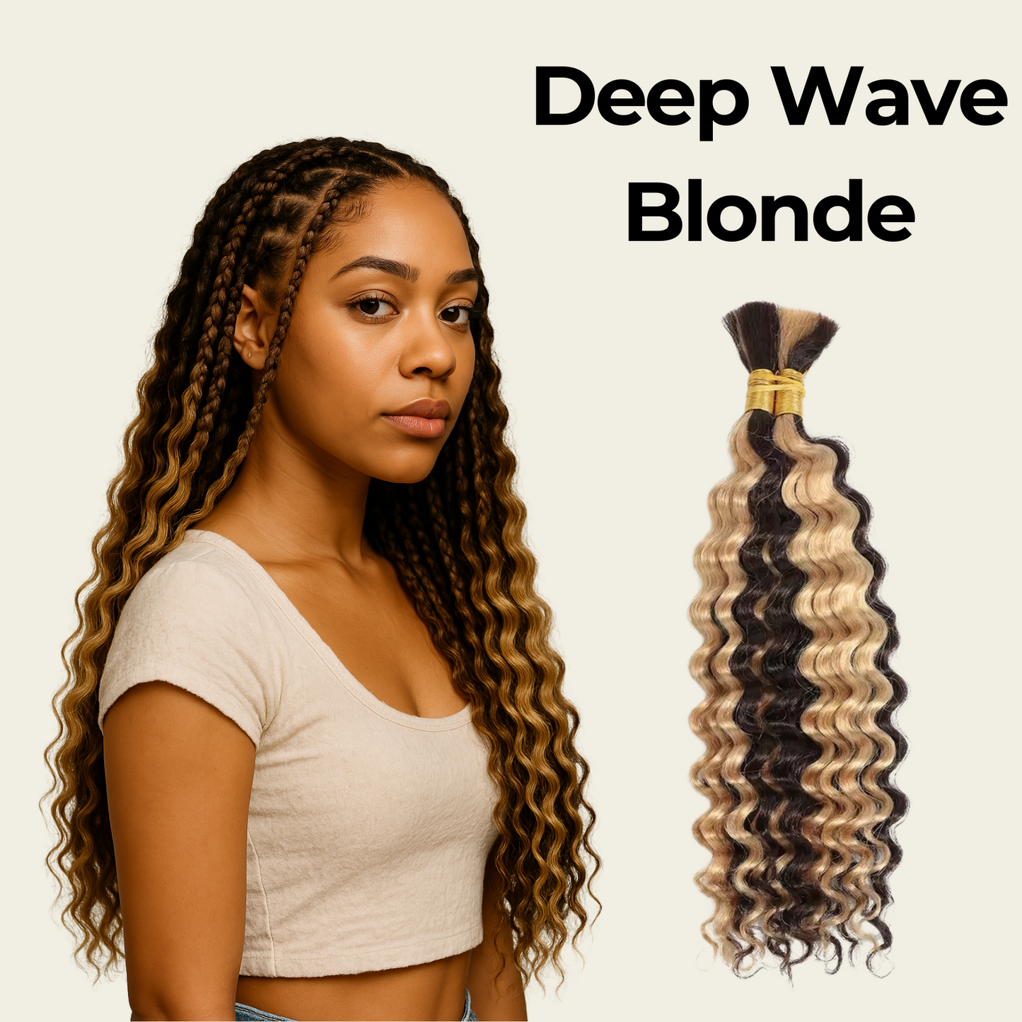 Lunia® Deep Wave Braiding Hair