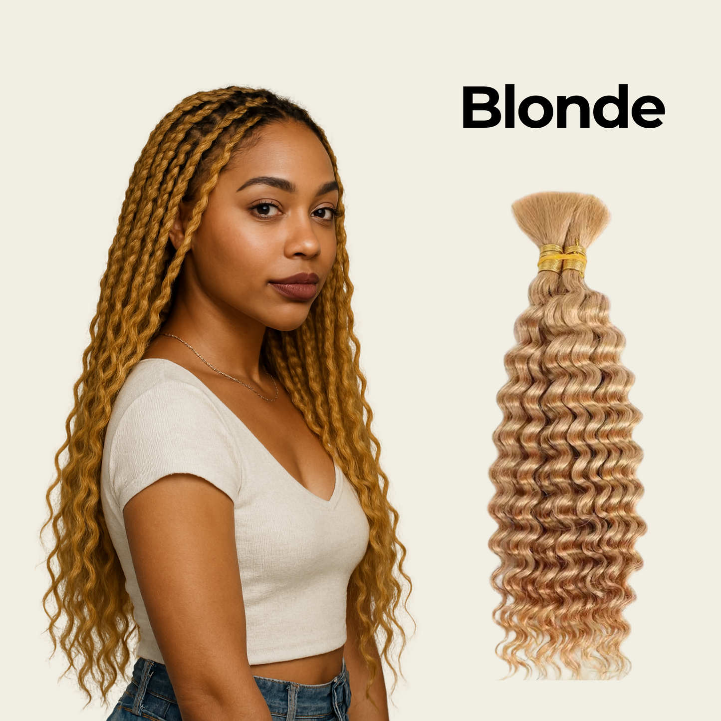 Lunia® Deep Wave Braiding Hair
