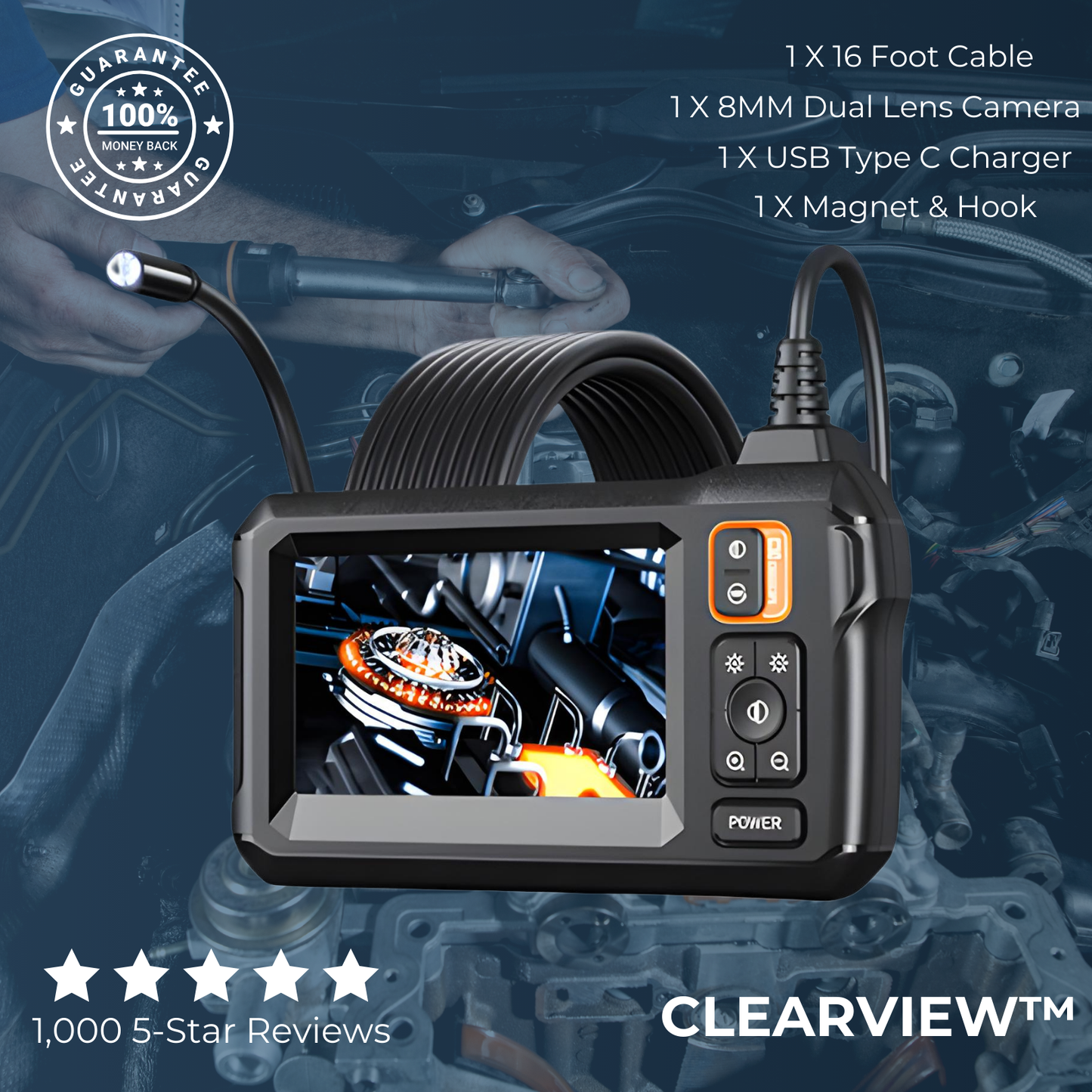 ClearView™ Endoscope Camera