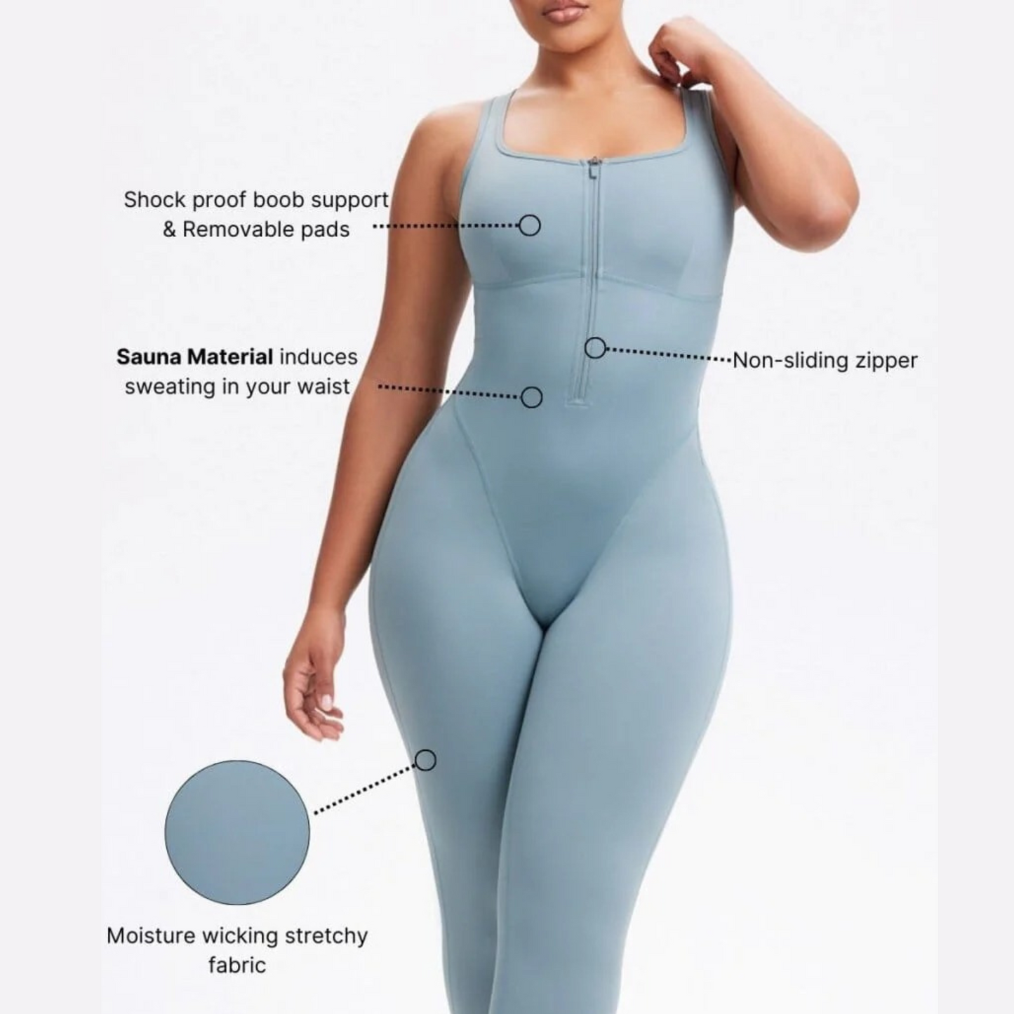 SaunaSculpt™ Bodysuit
