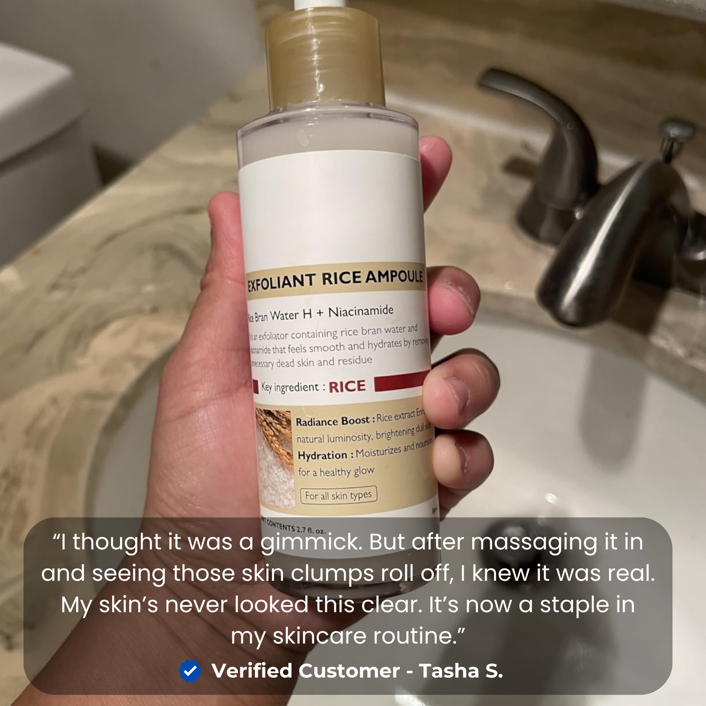 Lunia® Rice Exfoliating Ampoule