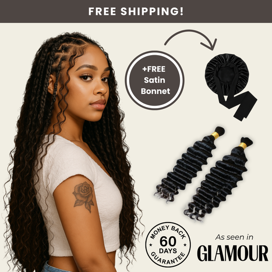Lunia® Deep Wave Braiding Hair