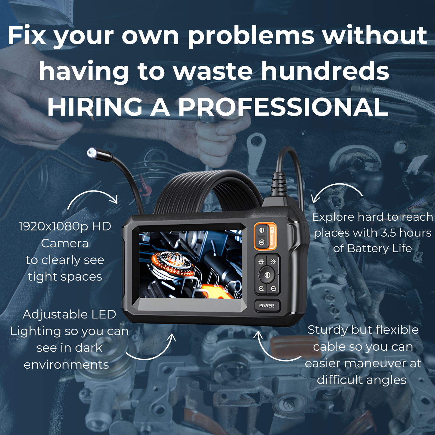 ClearView™ Endoscope Camera