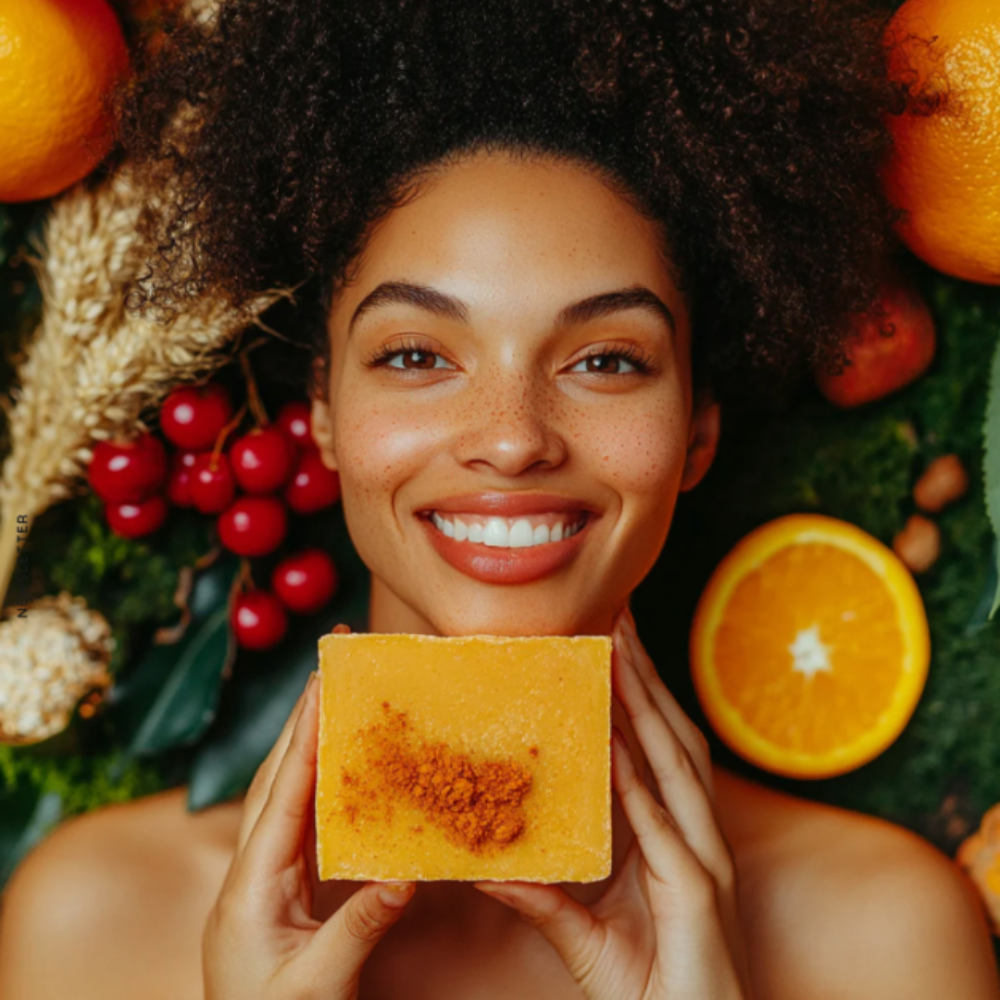 NubianGlow® Tumeric Glow Soap